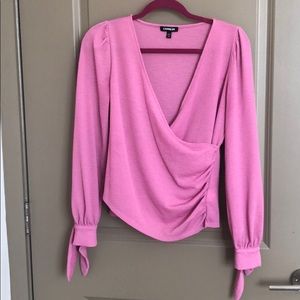 Pink blouse